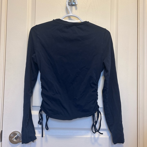 SHEIN Drawstring Ruched Long Sleeve - Picture 2 of 2